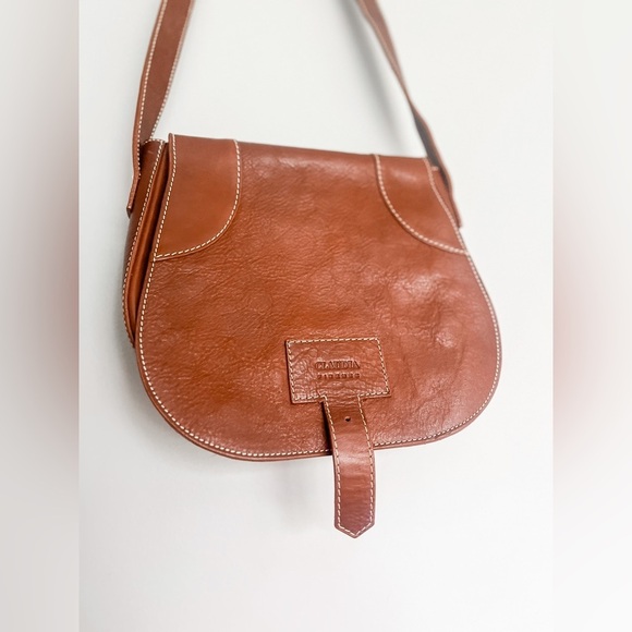 Brown Leather Crossbody - Picture 8 of 12